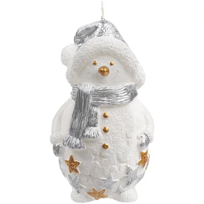 Свеча Christmas Twinkle, снеговик — фото 2