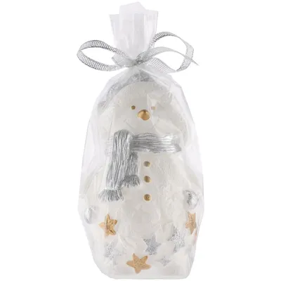 Свеча Christmas Twinkle, снеговик — фото 4