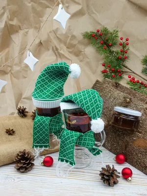 Шарфик на игрушку Dress Cup, зеленый — фото 3