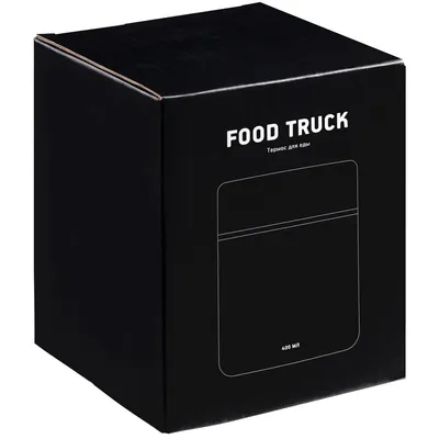 Термос для еды Food Truck, черный — фото 9
