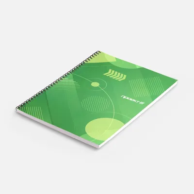 Блокнот на заказ Sketch Print M, в клетку — фото 2