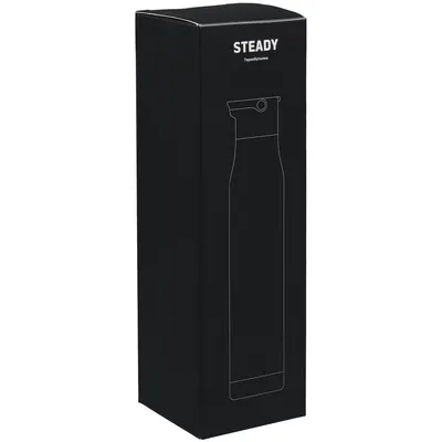 Термобутылка Steady, черная — фото 13