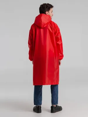 Дождевик со светоотражающими элементами Rainman Blink, красный — фото 6