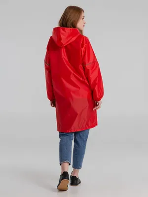 Дождевик со светоотражающими элементами Rainman Blink, красный — фото 9