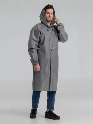 Дождевик со светоотражающими элементами Rainman Blink, серый — фото 7