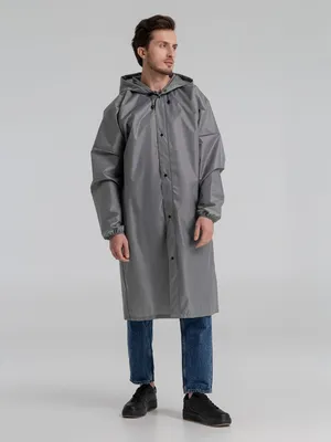 Дождевик со светоотражающими элементами Rainman Blink, серый — фото 5