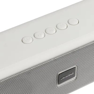 Беспроводная стереоколонка Uniscend Roombox, светло-серая — фото 6