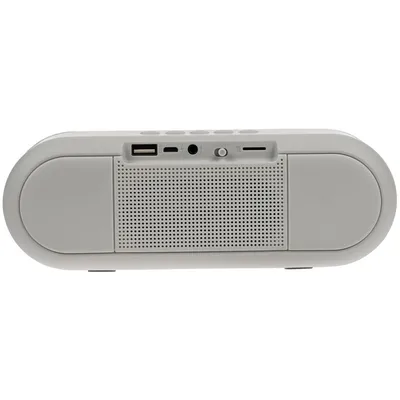 Беспроводная стереоколонка Uniscend Roombox, светло-серая — фото 5