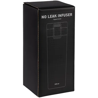 Термостакан с ситечком No Leak Infuser, черный — фото 12