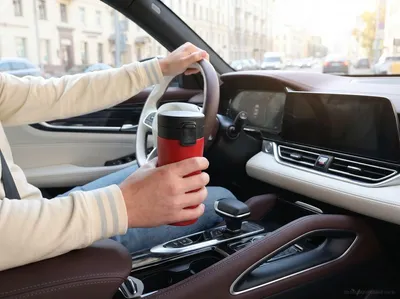 Термостакан с ситечком No Leak Infuser, красный — фото 13