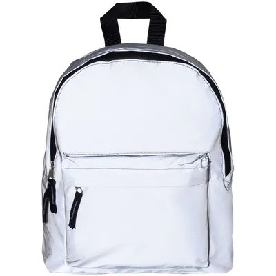 Рюкзак детский Manifest из светоотражающей ткани, серый — фото 4