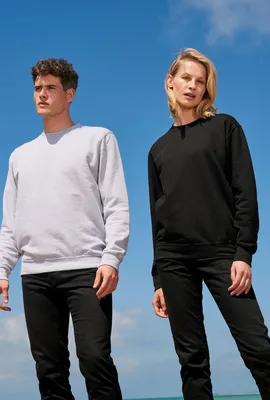 Свитшот унисекс Columbia, голубой — фото 7