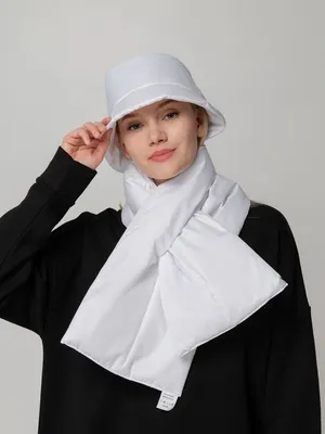 Панама утепленная Shelter, белая — фото 9