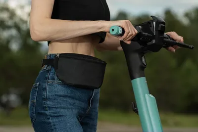 Поясная сумка Handy Dandy, черная — фото 8