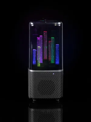 Беспроводная колонка с подсветкой citySound, черная — фото 11