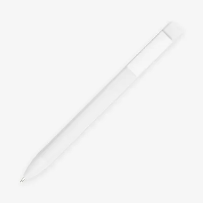 Ручка шариковая Swiper SQ Soft Touch, белая — фото 2