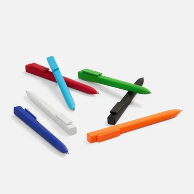 Ручка шариковая Swiper SQ Soft Touch, черная — фото 5