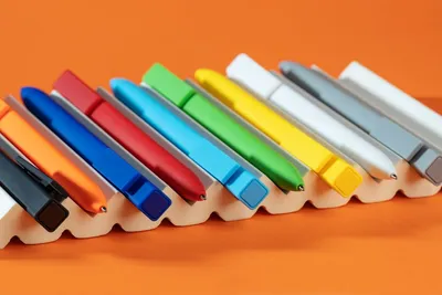 Ручка шариковая Swiper SQ Soft Touch, черная — фото 6