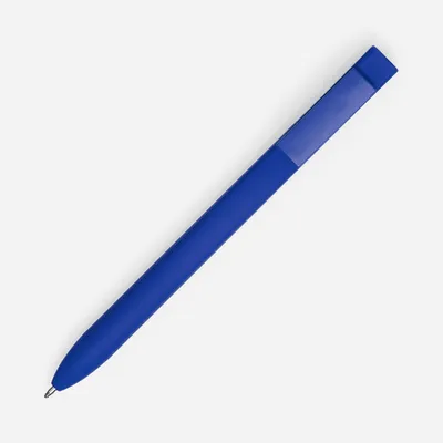 Ручка шариковая Swiper SQ Soft Touch, синяя — фото 2