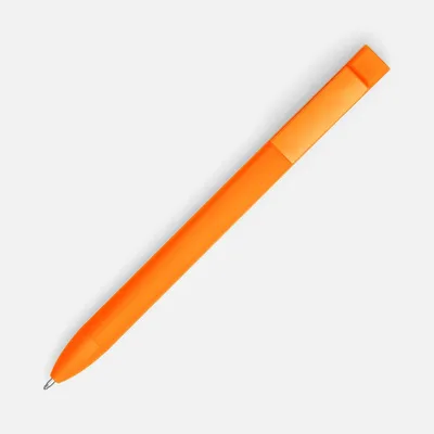 Ручка шариковая Swiper SQ Soft Touch, оранжевая — фото 2