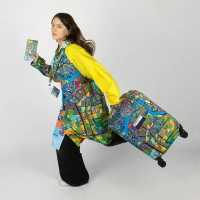 Дождевик классический RainCoat на заказ, разноцветный, единый размер — фото 8