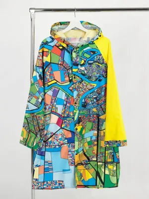 Дождевик классический RainCoat на заказ, разноцветный, единый размер — фото 1