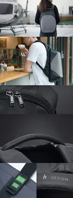 Рюкзак ClickPack Pro, черный с серым — фото 16