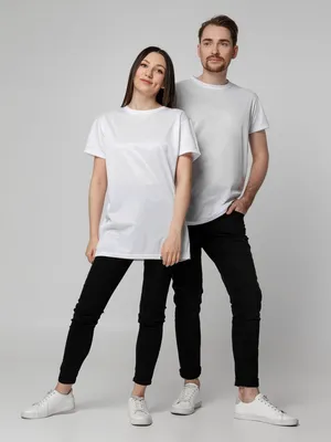 Футболка унисекс для сублимации Paint Tee, белая — фото 12