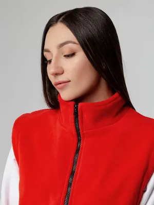Жилет флисовый Manakin, красный — фото 12