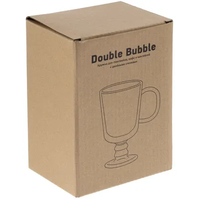Кружка с двойными стенками для глинтвейна и коктейлей Double Bubble — фото 5