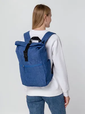 Рюкзак Packmate Roll, синий — фото 8
