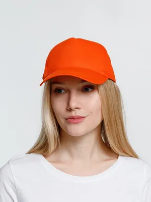 Бейсболка Promo, оранжевая — фото 3