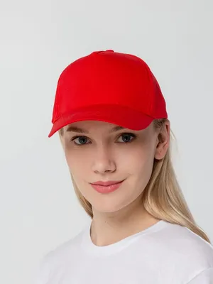 Бейсболка Promo, красная — фото 5