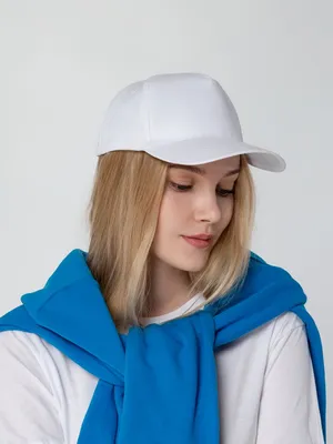 Бейсболка Promo, белая — фото 5
