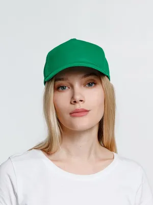 Бейсболка Promo, зеленая — фото 3