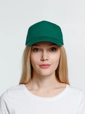 Бейсболка Promo, темно-зеленая — фото 3