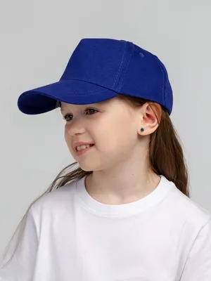 Бейсболка детская Standard Kids, синяя — фото 4
