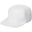 Бейсболка Snapback с прямым козырьком, белая