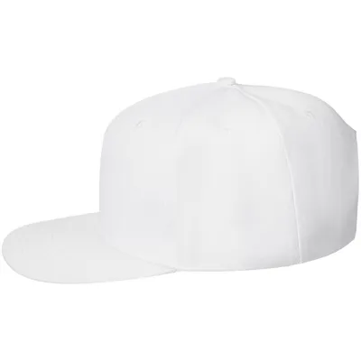 Бейсболка Snapback с прямым козырьком, белая — фото 2
