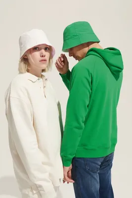 Панама Nylon двусторонняя, черная с хаки — фото 8