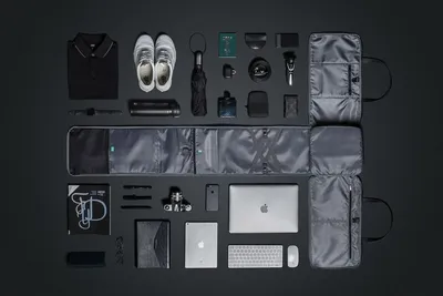 Дорожная сумка FlexPack Go, темно-серая — фото 3