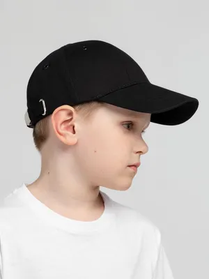 Бейсболка детская Capture Kids, черная — фото 4