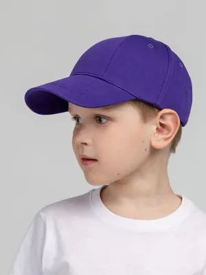Бейсболка детская Capture Kids, фиолетовая — фото 6