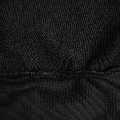 Худи унисекс с карманом на груди Chest Pocket, черное — фото 6