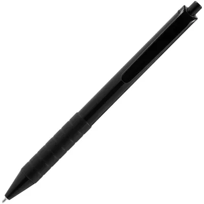 Ручка шариковая Easy Grip, черная — фото 3