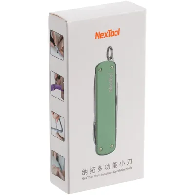 Нож-брелок NexTool Mini, зеленый — фото 3