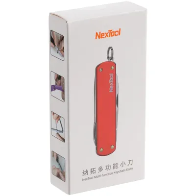 Нож-брелок NexTool Mini, красный — фото 3
