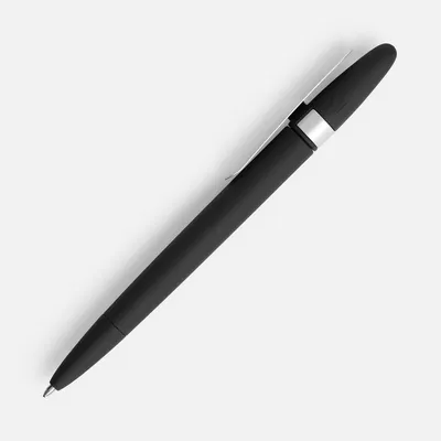 Ручка шариковая Prodir DS5 TSR Metal Clip, черная — фото 3