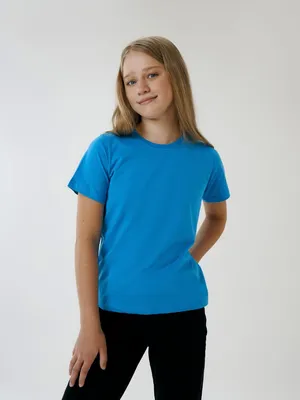Футболка детская T-Bolka Kids, бирюзовая — фото 3