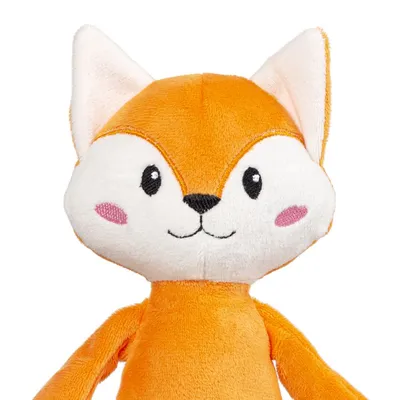 Мягкая игрушка Beastie Toys, лисенок с белым шарфом — фото 3